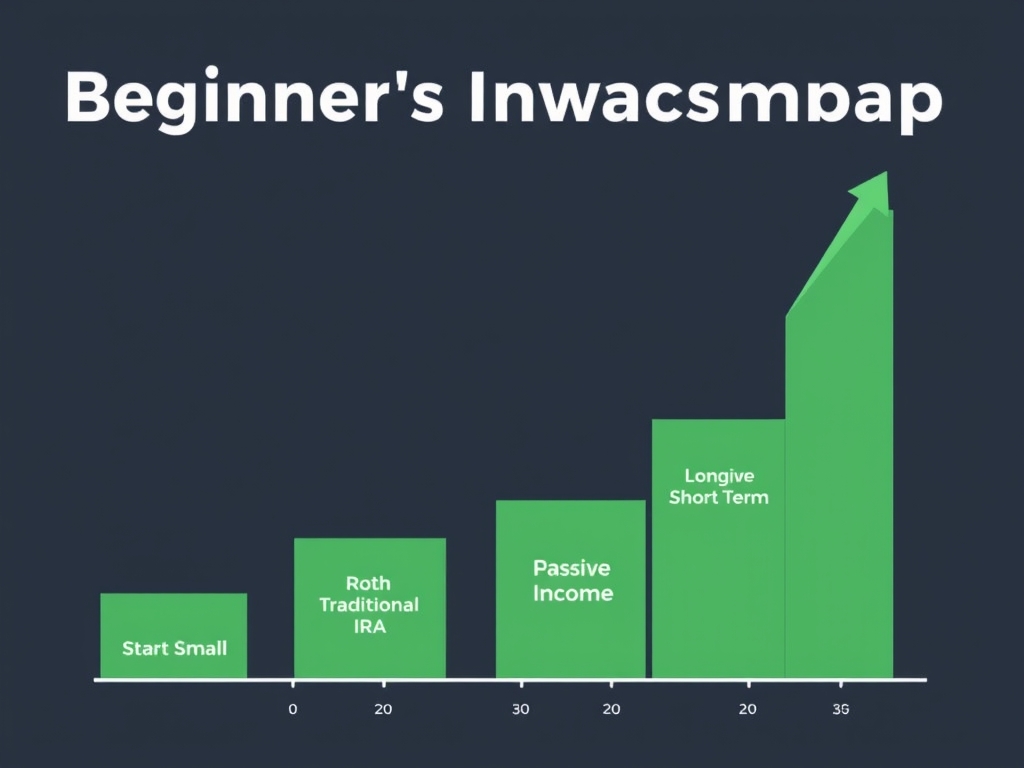Beginner’s Investing Roadmap: Start Small, Best Index Funds, Roth vs Traditional IRA, Passive Income & Long vs Short-Term Goals