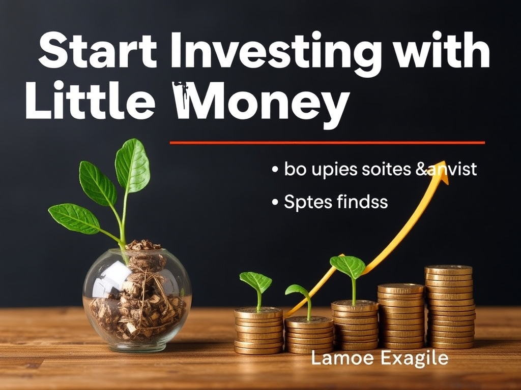 Start Investing with Little Money: Your Beginner’s Guide to Index Funds, IRAs, Passive Income & Long-Term Growth