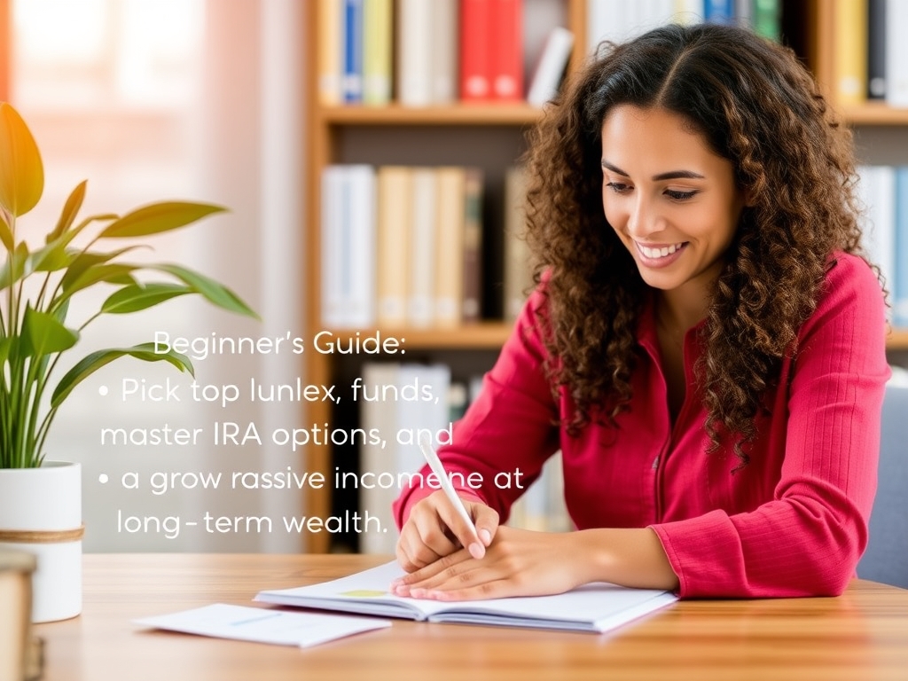 Beginner’s Guide: Start Investing Small, Pick Top Index Funds, Master IRA Options, and Grow Passive Income for Long-Term Wealth