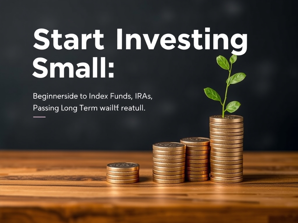 Start Investing Small: Beginner Guide to Index Funds, IRAs, Passive Income, and Long-Term Wealth
